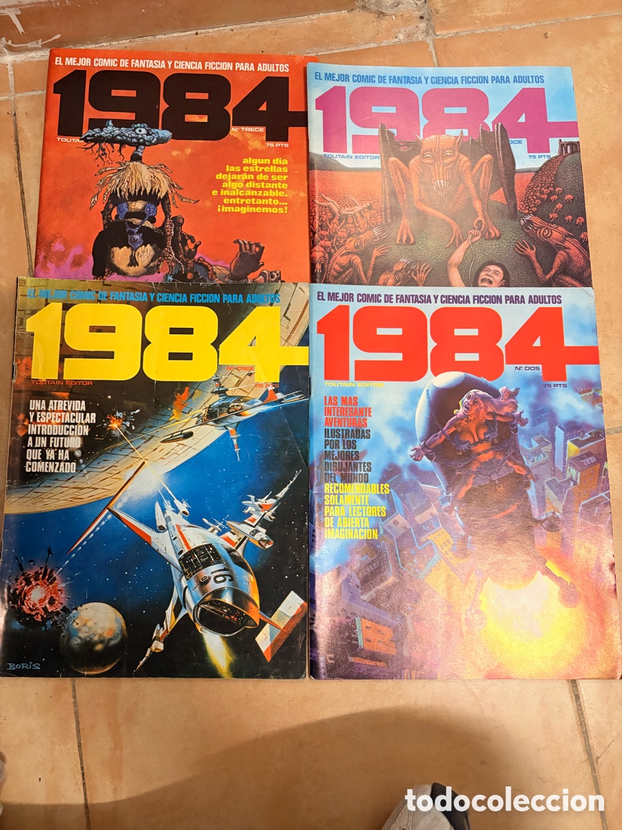 Comics: 1984 4 c&oacute;mics perfecto estado