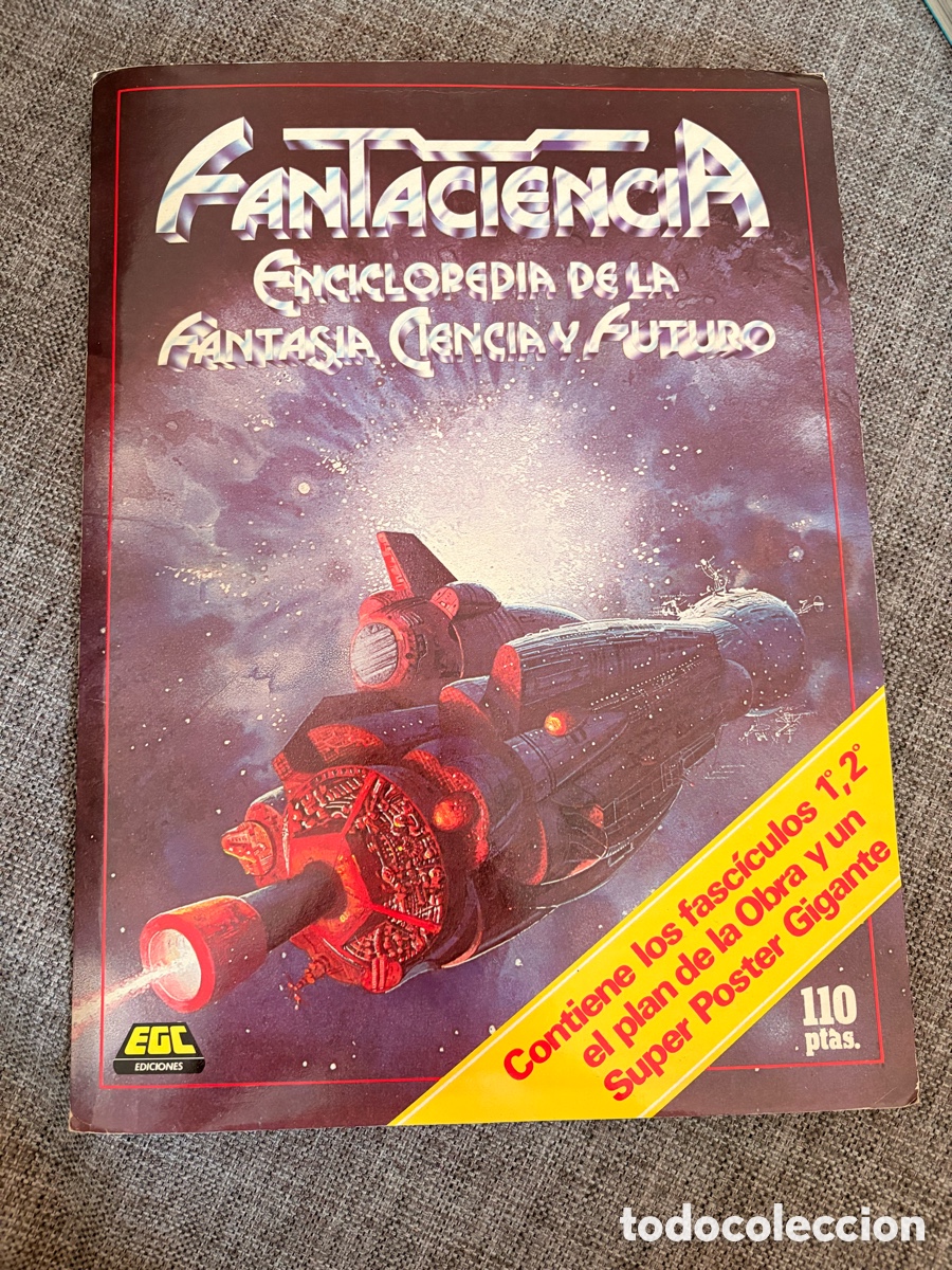 C&oacute;mics: Pack Fantaciencia (1982) - Carpeta de Presentaci&oacute;n + Fasc&iacute;culos 1 y 2 (EGC)