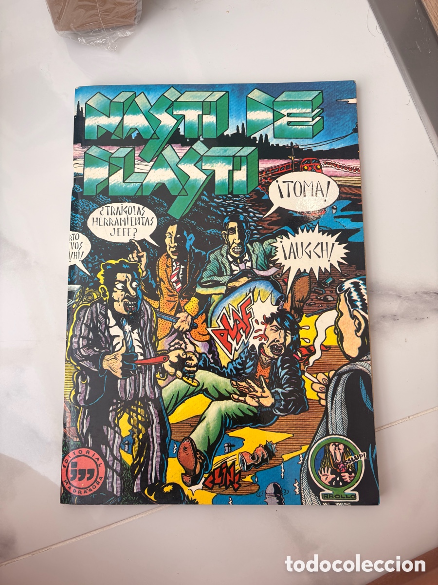 C&oacute;mics: C&oacute;mic Underground Nasti de Plasti (1976) - Editorial Mandr&aacute;gora (Ceesepe, Mariscal)