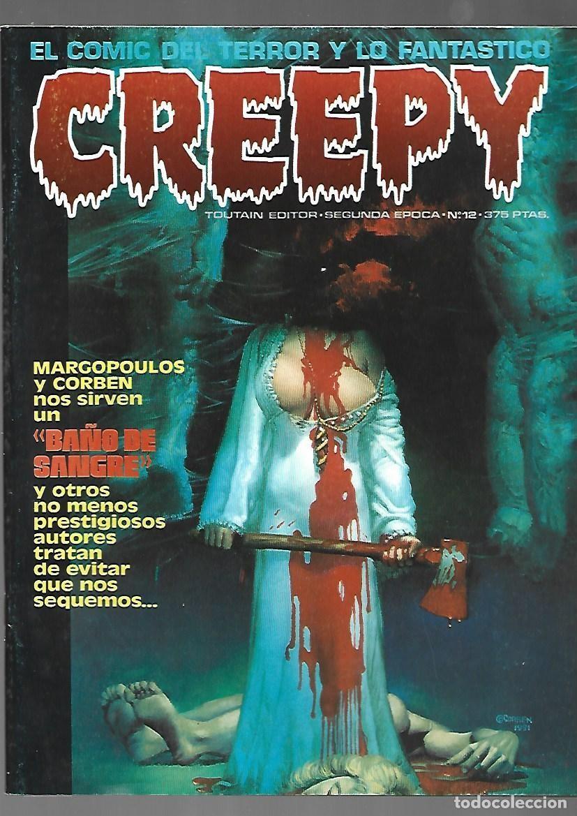 C&oacute;mics: Creepy, segunda &eacute;poca, 12, 1990, Toutain, muy buen estado