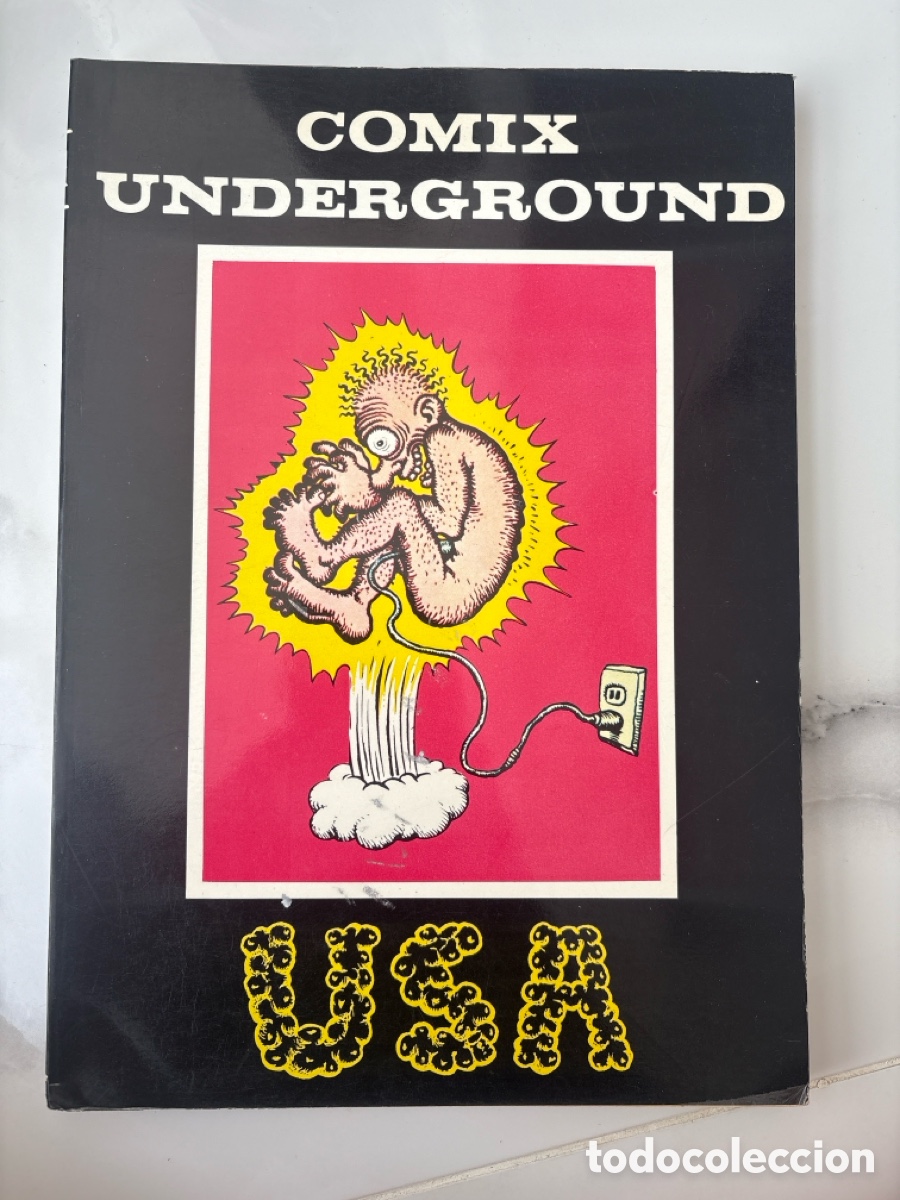 Comics: Lote 2 C&oacute;mics Hist&oacute;ricos Comix Underground USA (N&ordm;3 + Tomo 1) - R. Crumb / Shelton