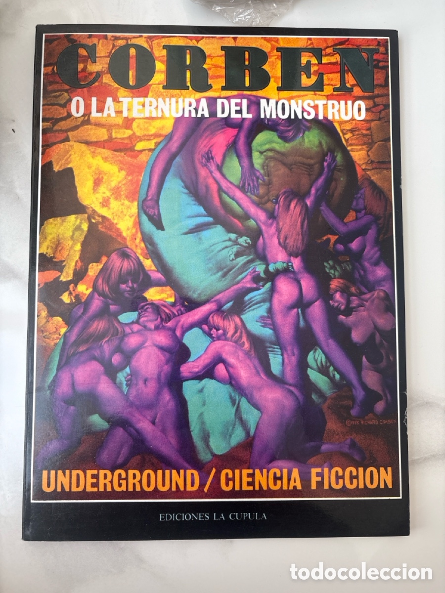 Comics: C&oacute;mic CORBEN O LA TERNURA DEL MONSTRUO (Ediciones La C&uacute;pula, 1979) - Excelente estado