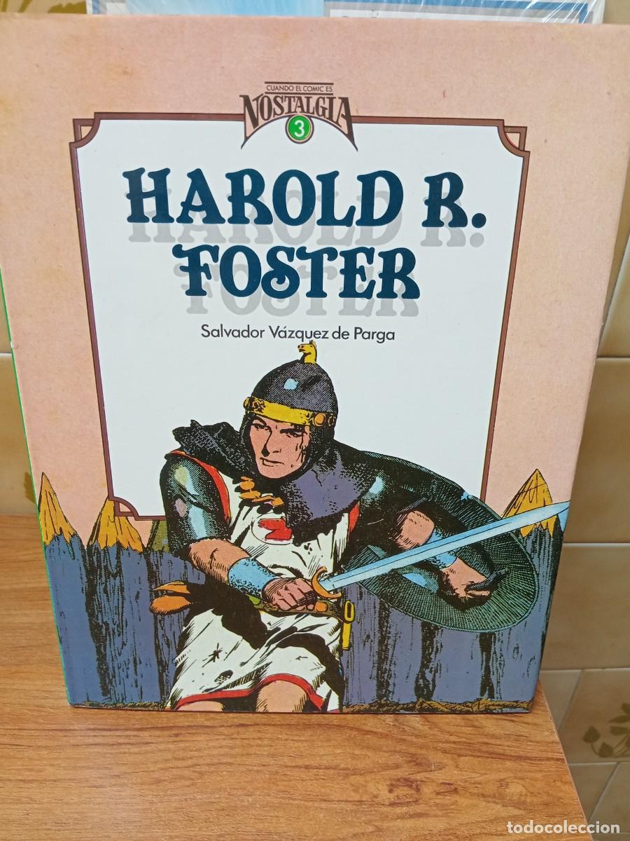C&oacute;mics: HAROLD R. FOSTER - SALVADOR VAZQUEZ DE PARGA - CUANDO EL COMIC ES NOSTALGIA - TOUTAIN