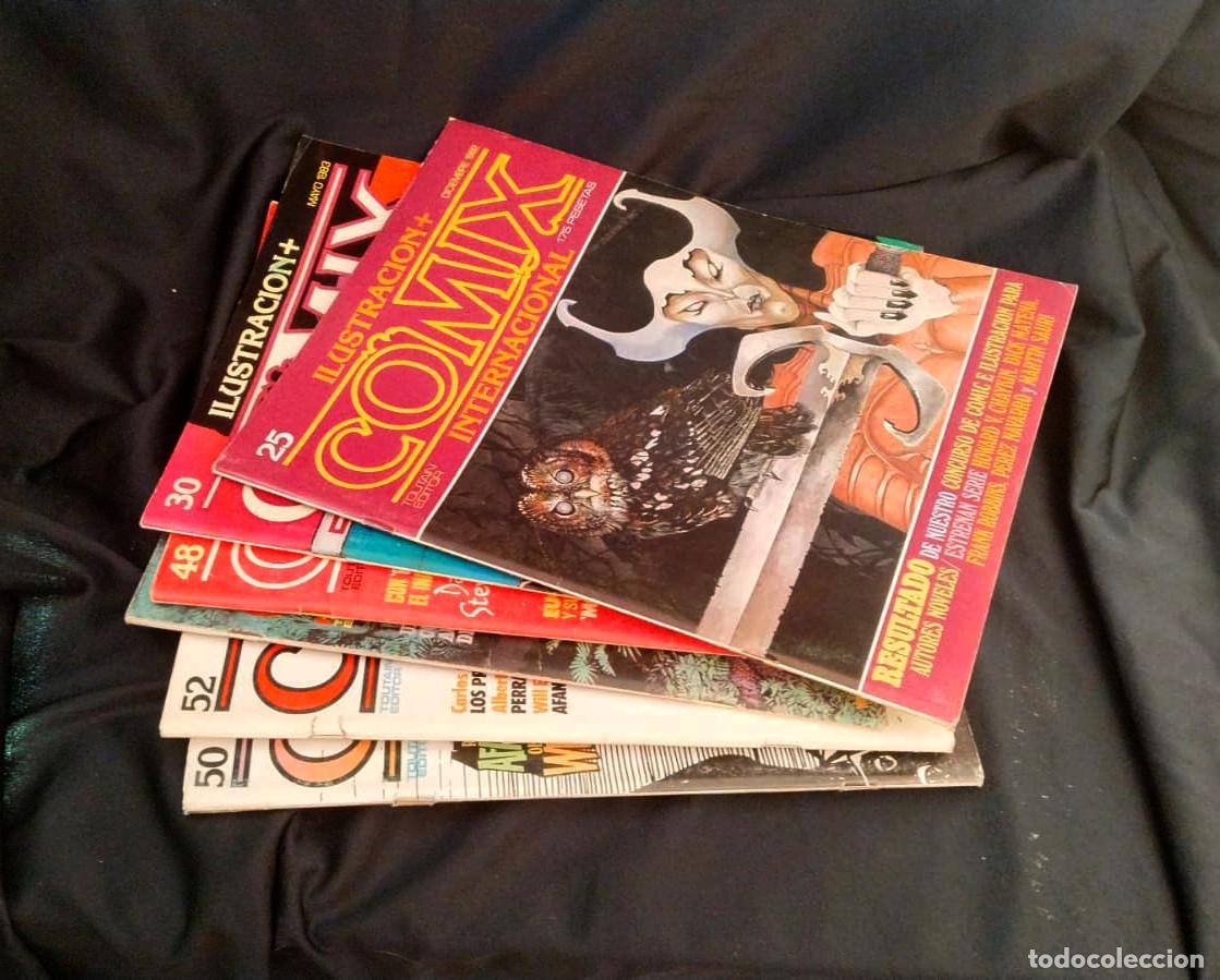 C&oacute;mics: COMIX INTERNACIONAL 25, 30, 48, 50, 52, 53 MBE- EDITORIAL TOUTAIN, GRAPA- MBE LEE CONDICIONES