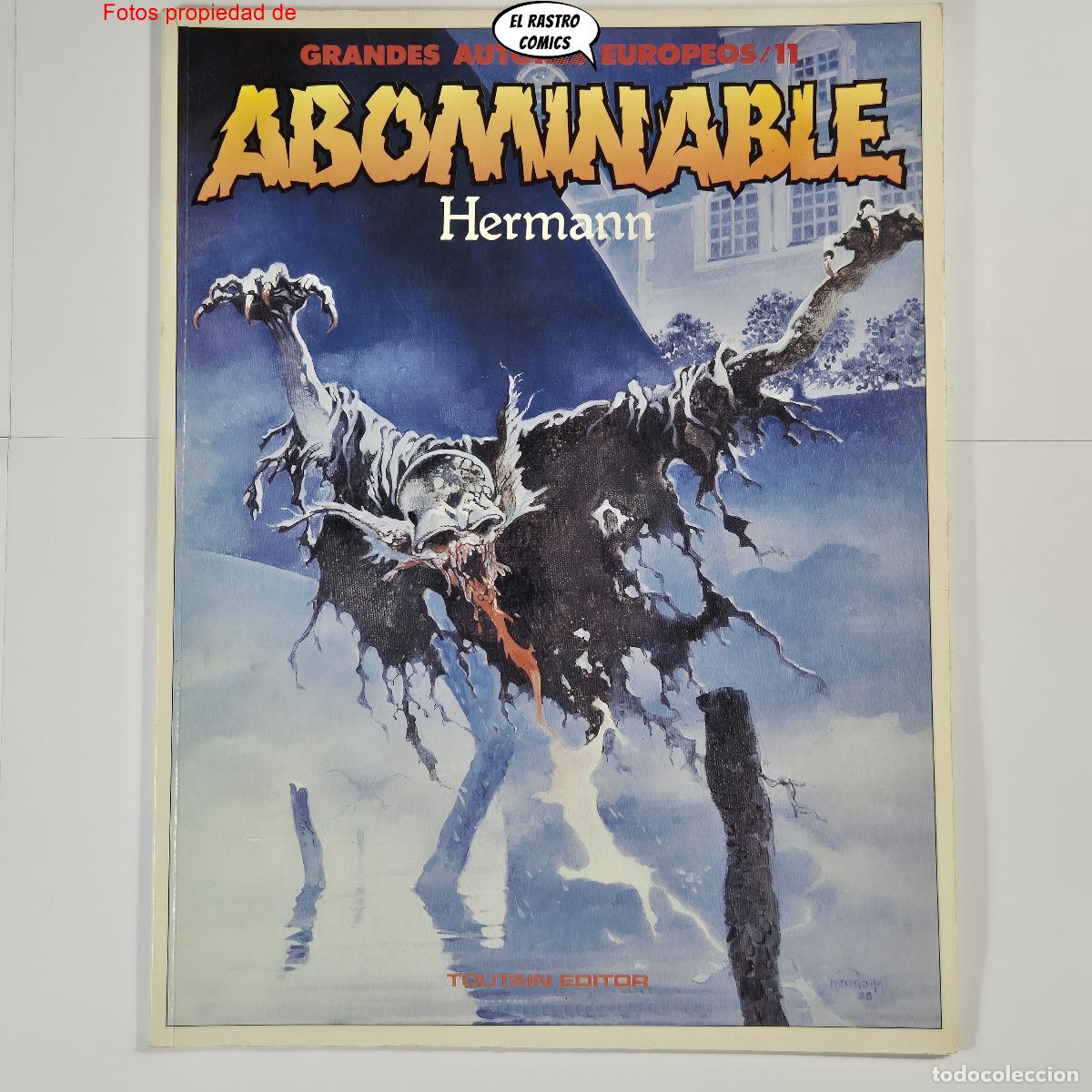 C&oacute;mics: Abominable, Hermann, ed Toutain 1989 - Foto 1