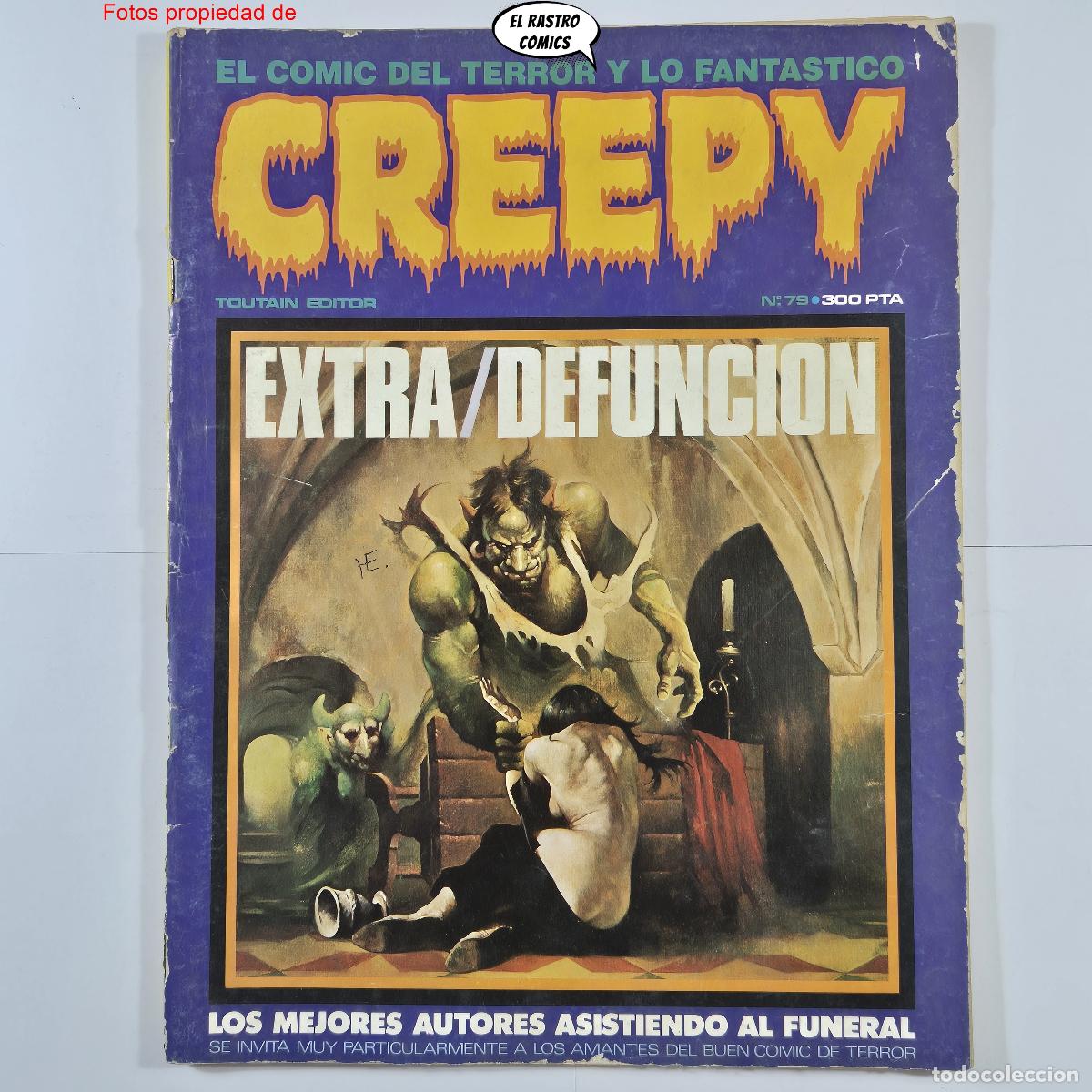 C&oacute;mics: Creepy (1&ordf; &eacute;poca) n&ordm; 79, ed Toutain