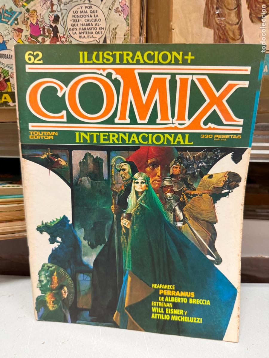 C&oacute;mics: COMIX INTERNACIONAL EDITORIAL TOUTAIN NUMERO 62