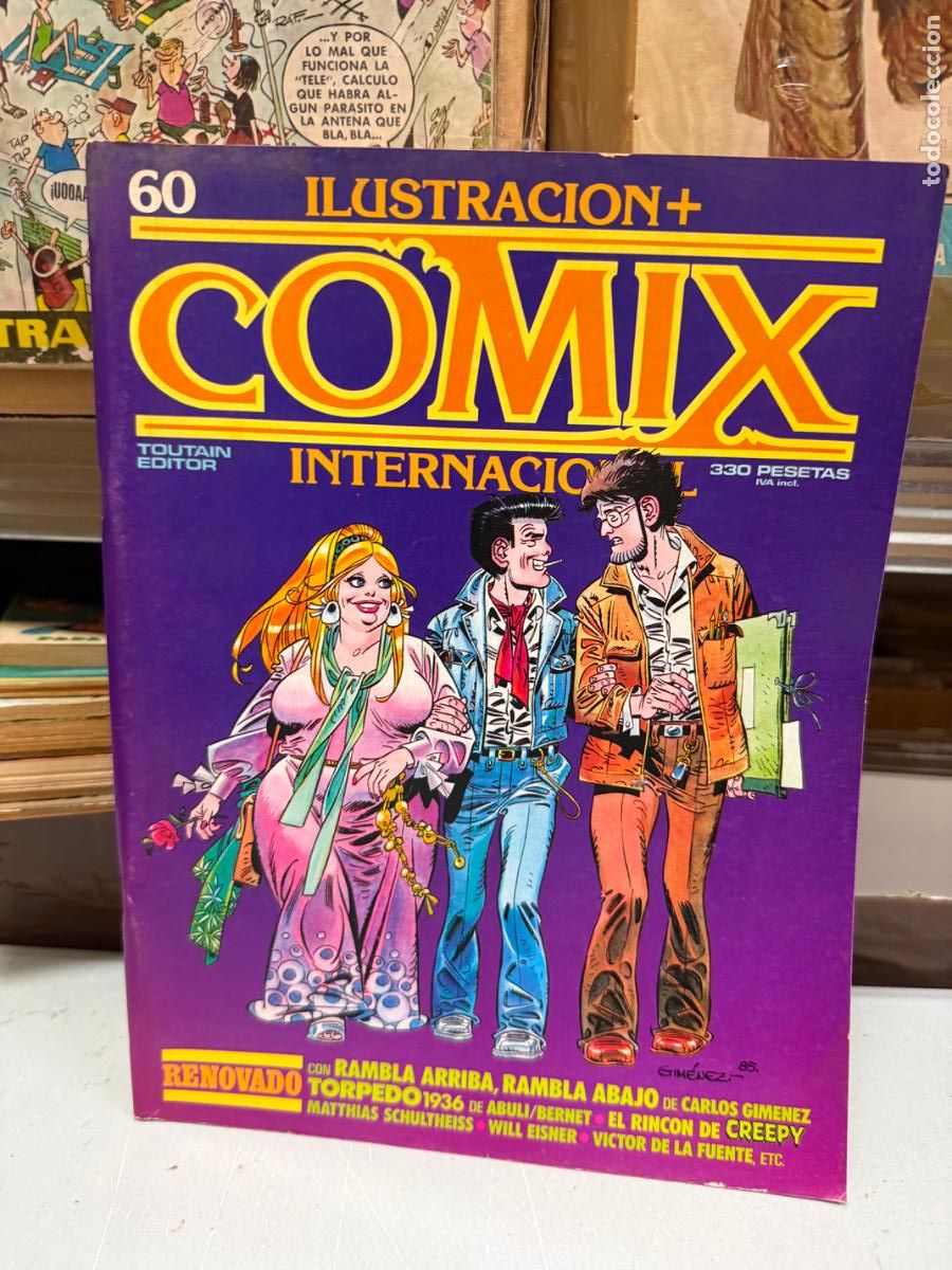 C&oacute;mics: COMIX INTERNACIONAL EDITORIAL TOUTAIN NUMERO 60 - Foto 1