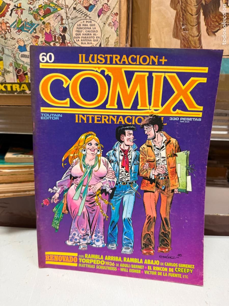 C&oacute;mics: COMIX INTERNACIONAL EDITORIAL TOUTAIN NUMERO 60