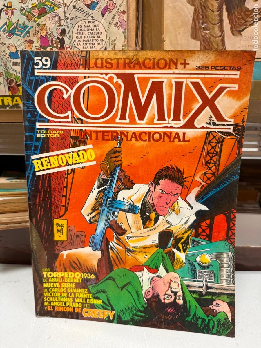 C&oacute;mics: COMIX INTERNACIONAL EDITORIAL TOUTAIN NUMERO 59