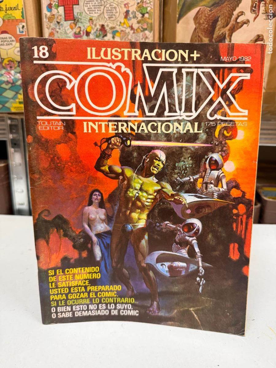 C&oacute;mics: COMIX INTERNACIONAL EDITORIAL TOUTAIN NUMERO 18