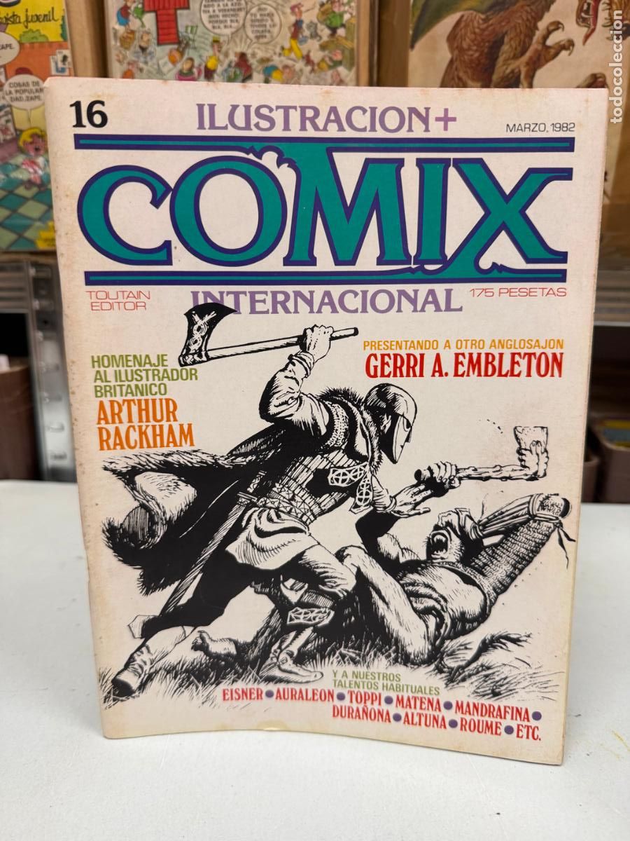 C&oacute;mics: COMIX INTERNACIONAL EDITORIAL TOUTAIN NUMERO 16