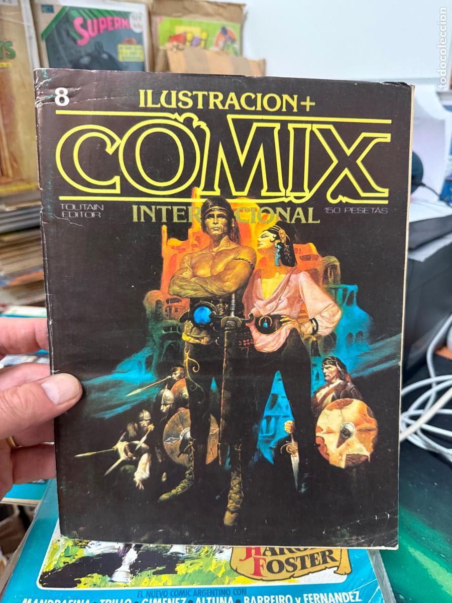 C&oacute;mics: COMIX INTERNACIONAL EDITORIAL TOUTAIN NUMERO 8