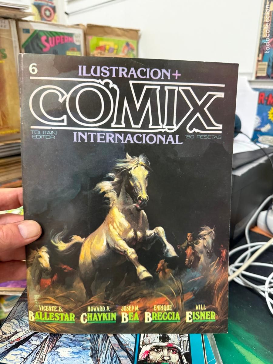C&oacute;mics: COMIX INTERNACIONAL EDITORIAL TOUTAIN NUMERO 6