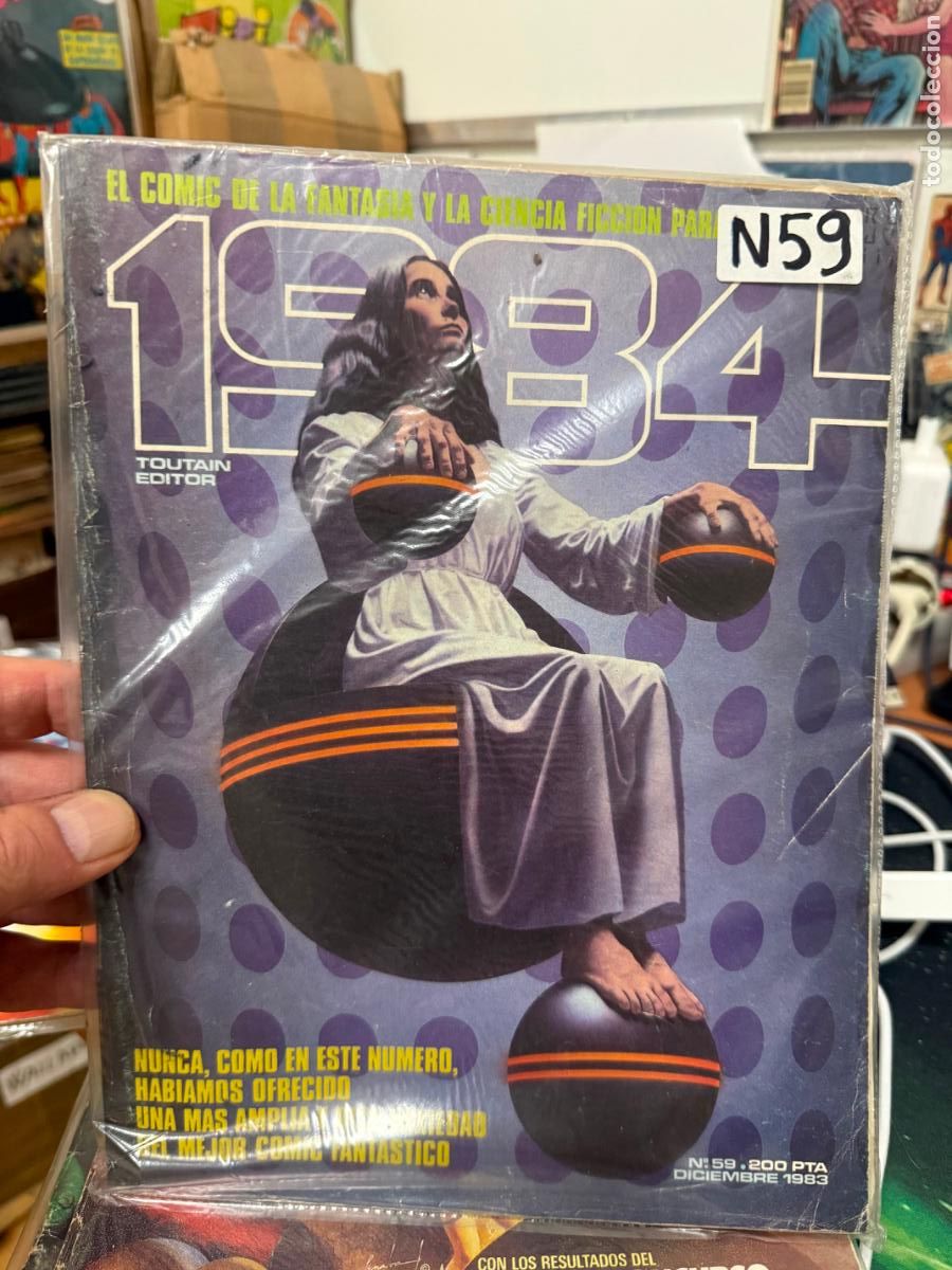 C&oacute;mics: 1984 EDITORIAL TOUTAIN NUMERO 59 NORMAL ESTADO