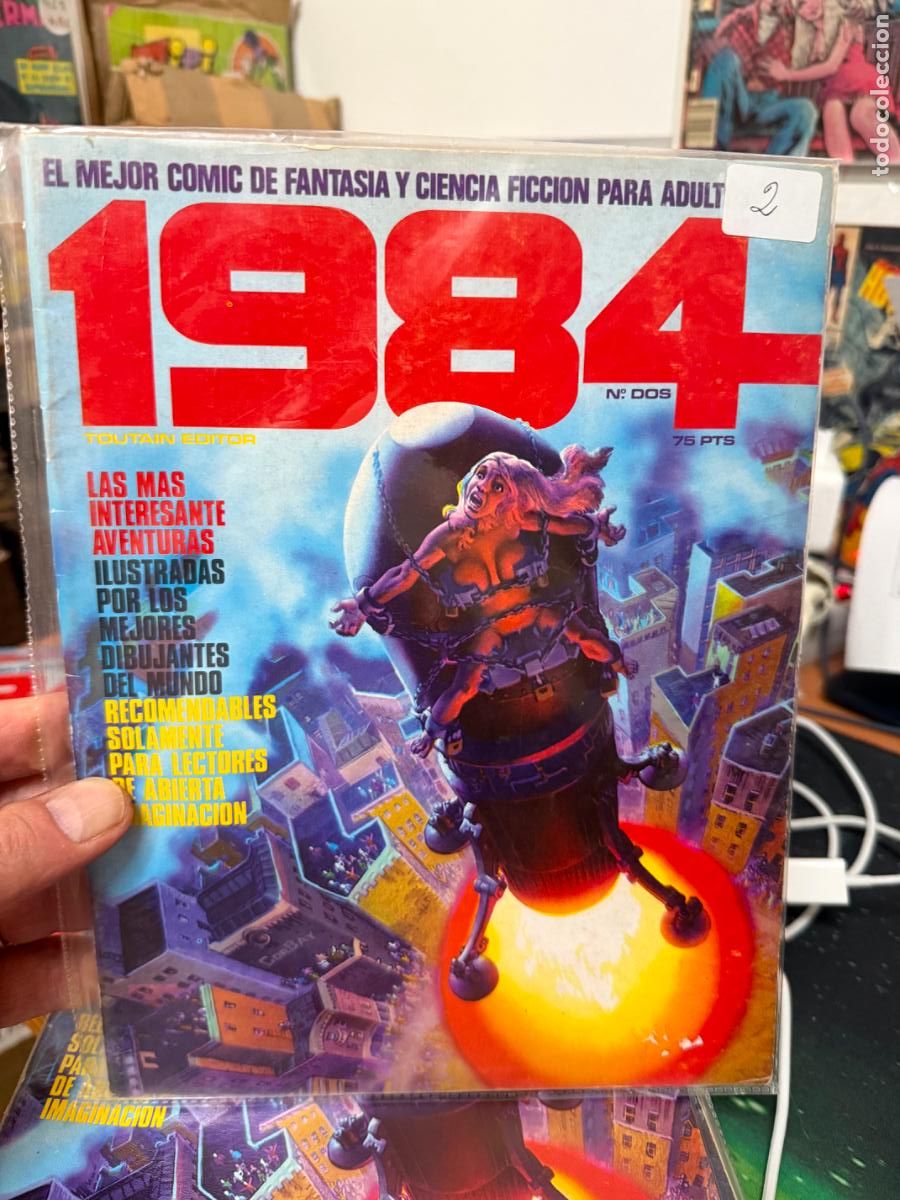 C&oacute;mics: 1984 EDITORIAL TOUTAIN NUMERO 2 NORMAL ESTADO