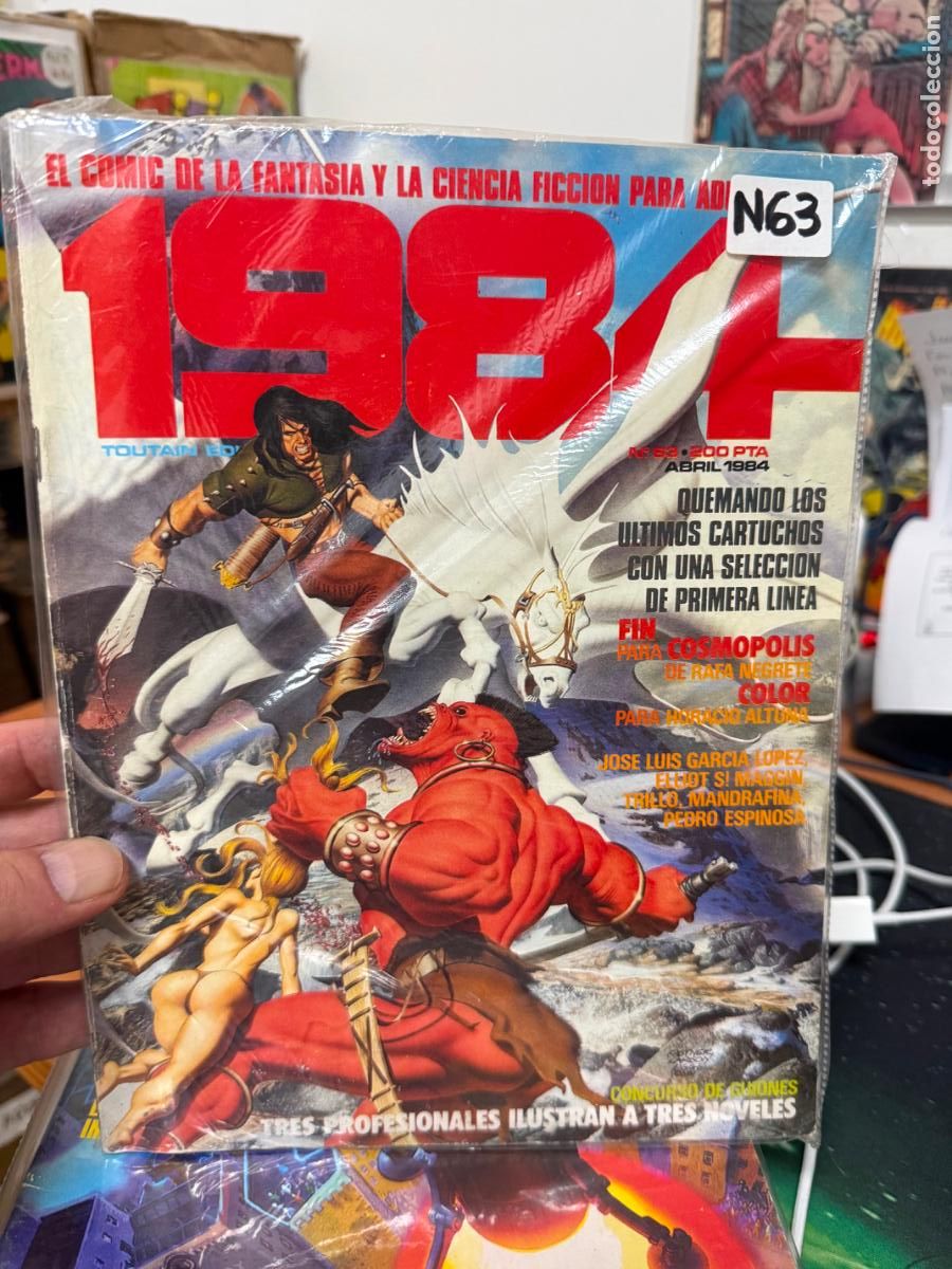 C&oacute;mics: 1984 EDITORIAL TOUTAIN NUMERO 63 NORMAL ESTADO