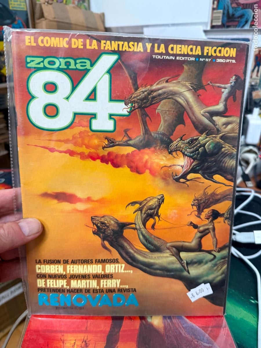 C&oacute;mics: ZANA 84 EDITORIAL TOUTAIN NUMERO 57