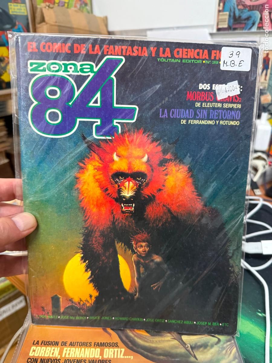 C&oacute;mics: ZANA 84 EDITORIAL TOUTAIN NUMERO 39