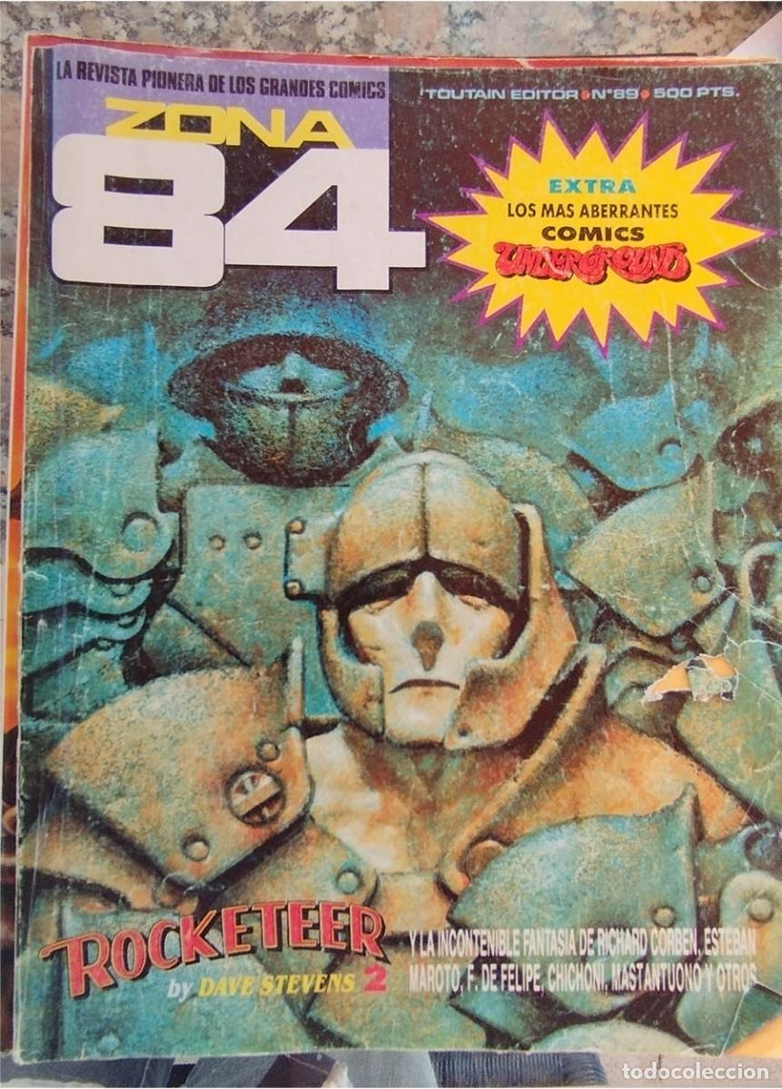 C&oacute;mics: ZONA 84 ROCKETEER Ed. TOUTAIN N.&ordm; 89