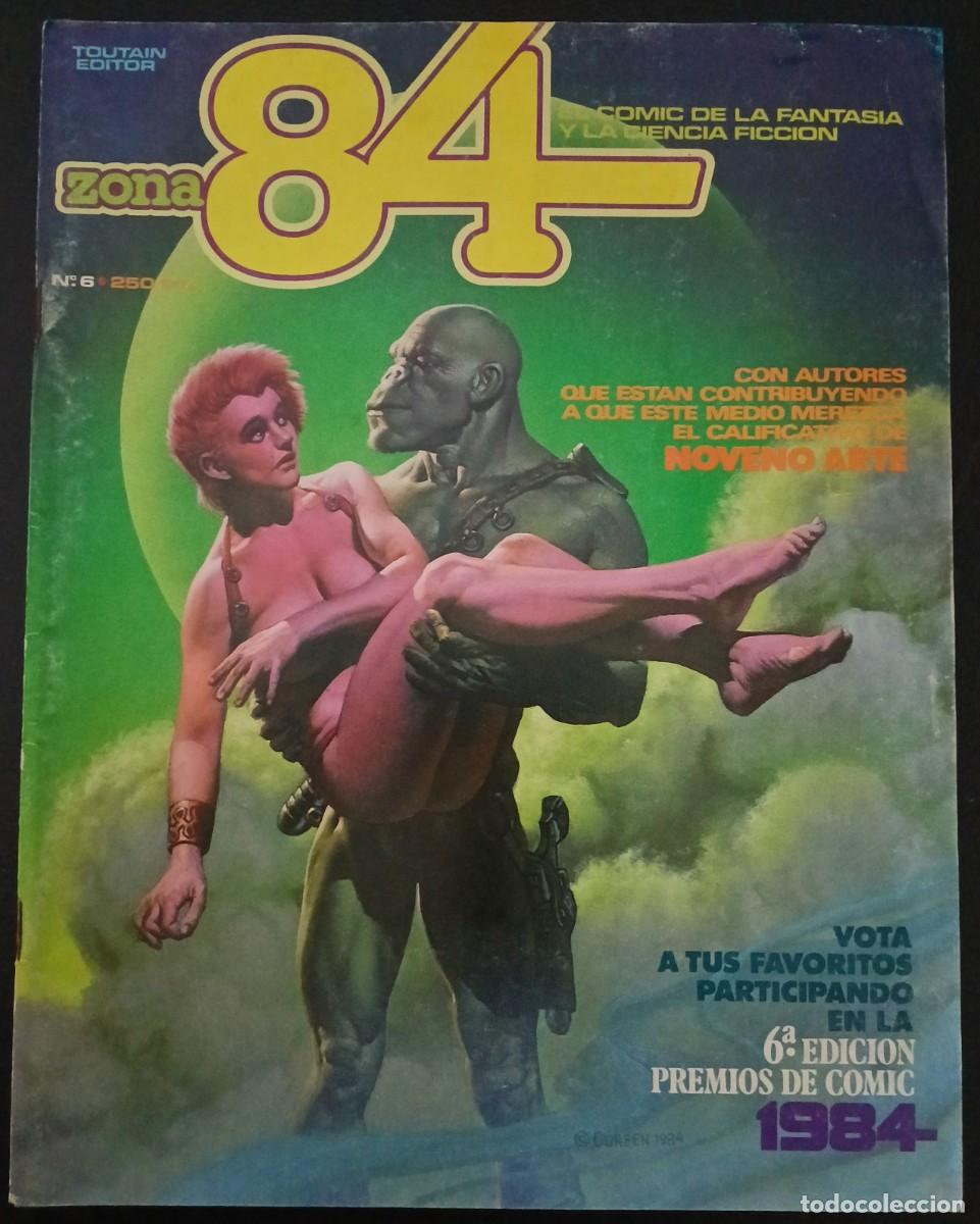 C&oacute;mics: ZONA 84-TOUTAIN- N&ordm; 6 -FERNANDO FERN&Aacute;NDEZ-J.BERNET-ALTUNA-1984-CORRECTO-DIF&Iacute;CIL-LEA-VEA-1659