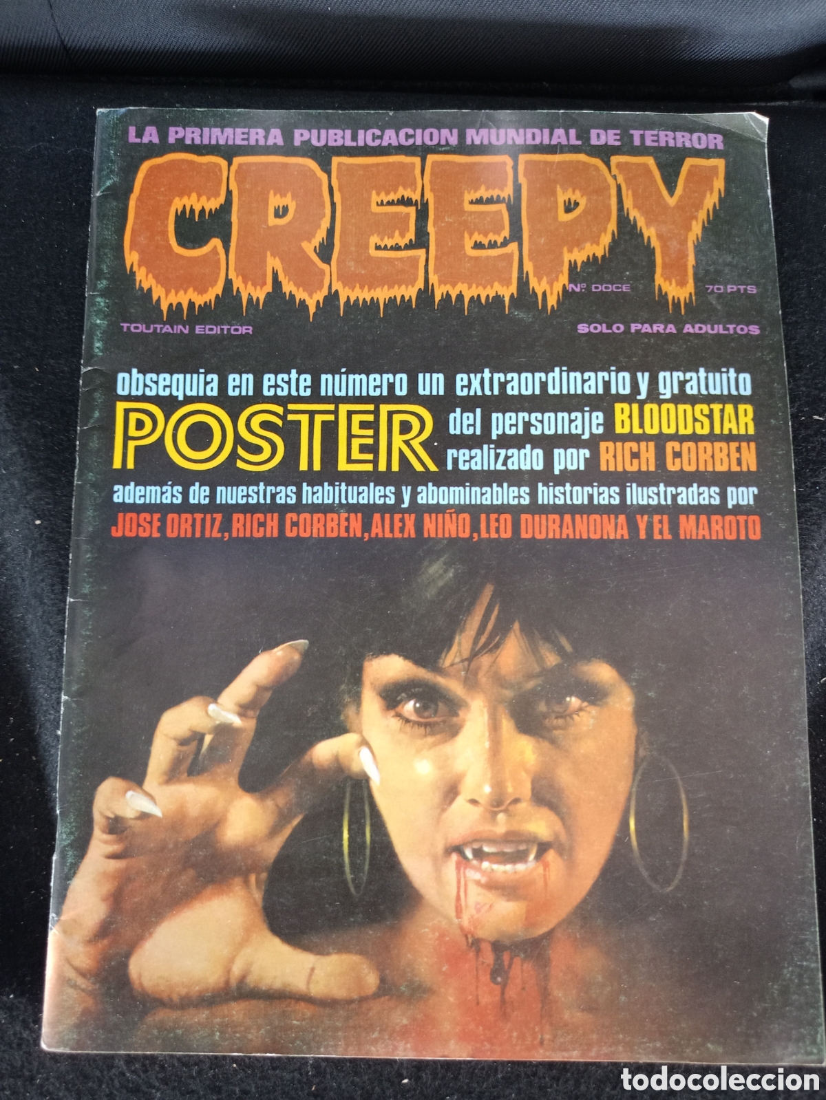 Comics: CREEPY : El C&oacute;mic de Terror y lo Fant&aacute;stico. N&ordm; 12