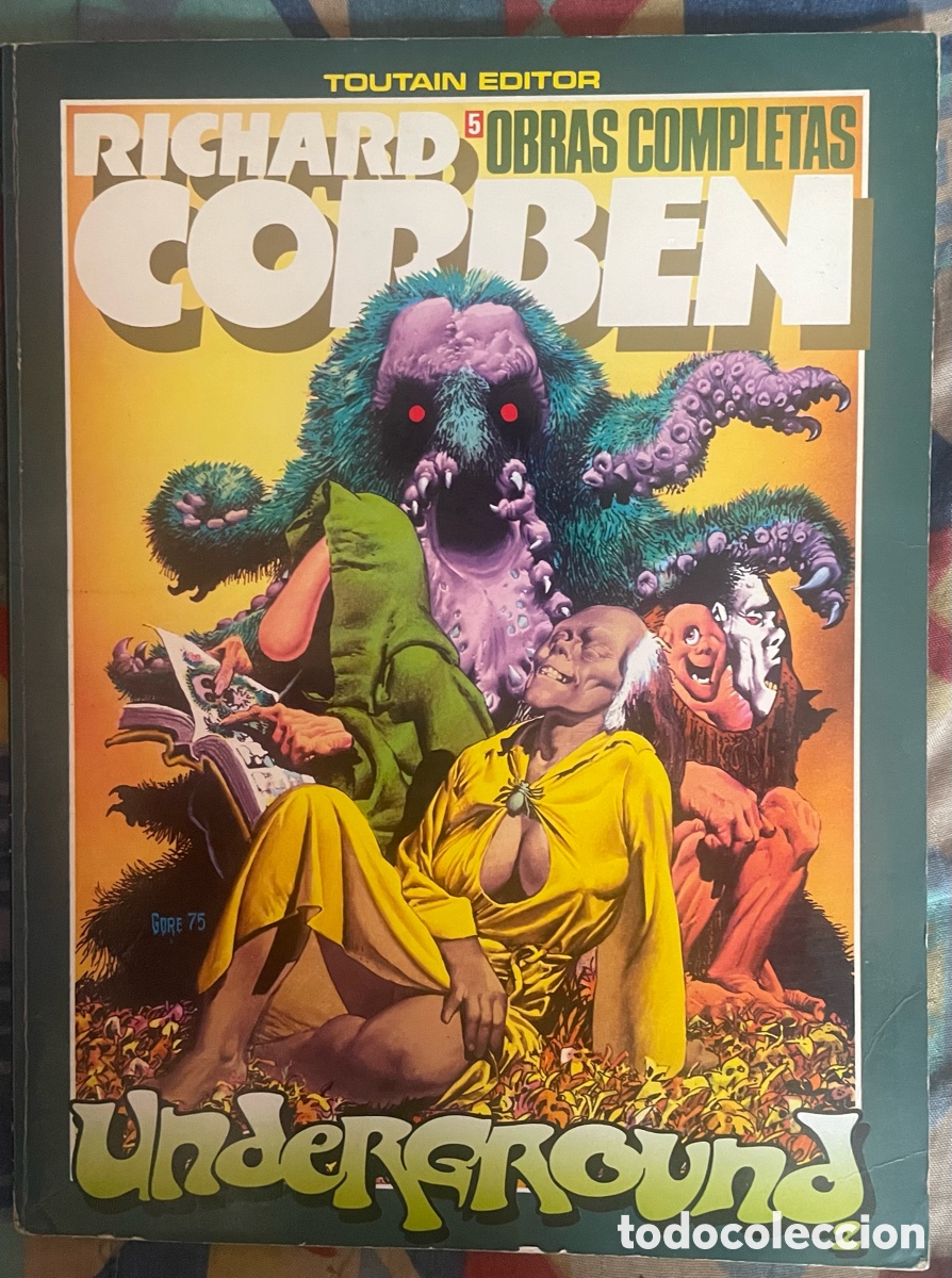 C&oacute;mics: Richard Corben: obras completas 5: underground 2: toutain