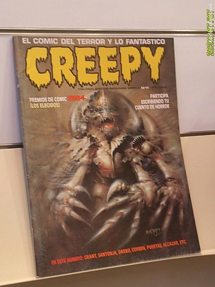 C&oacute;mics: CREEPY SEGUNDA EPOCA N&ordm; 17 EL COMIC DEL TERROR Y LO FANTASTICO - TOUTAIN