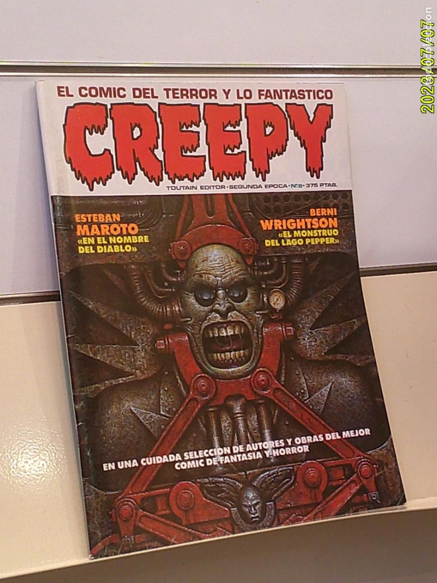 C&oacute;mics: CREEPY SEGUNDA EPOCA N&ordm; 8 EL COMIC DEL TERROR Y LO FANTASTICO - TOUTAIN