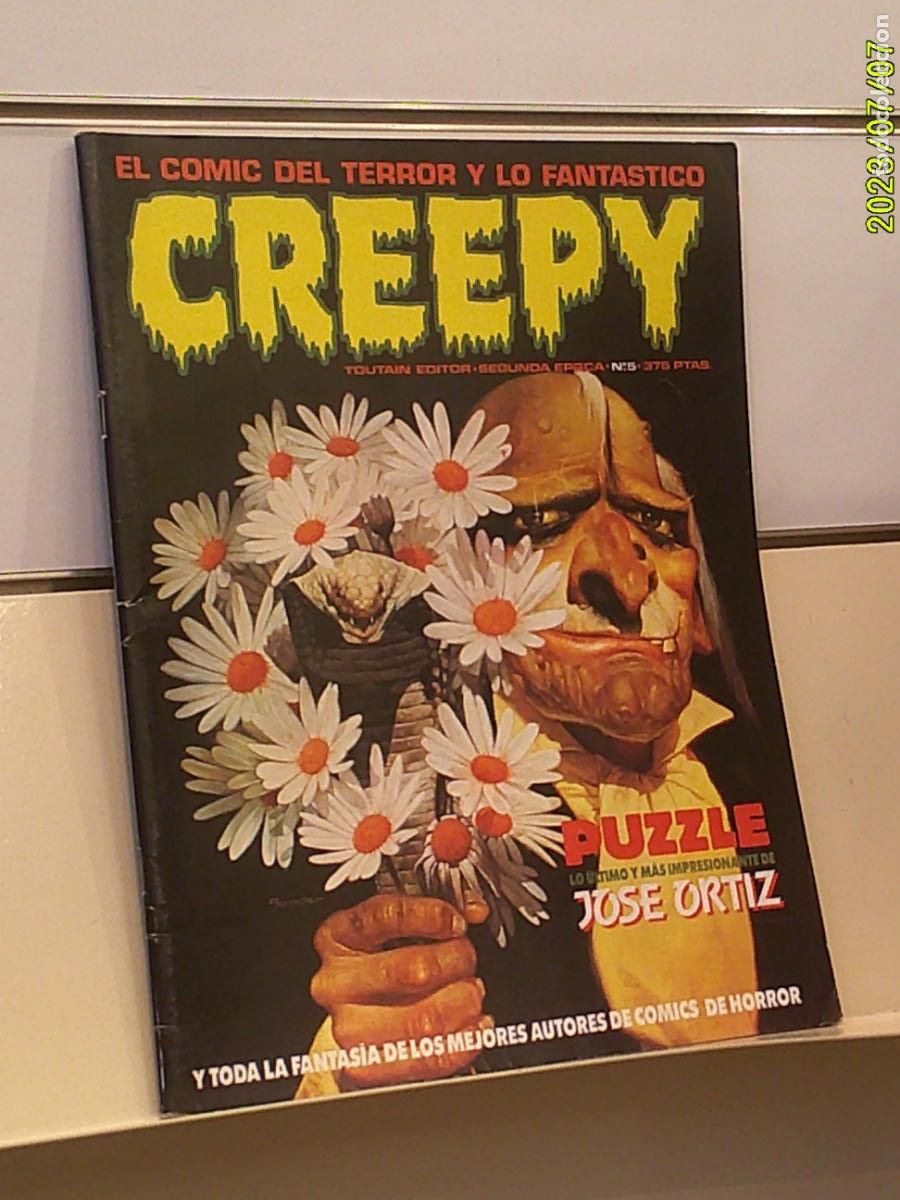 C&oacute;mics: CREEPY SEGUNDA EPOCA N&ordm; 5 EL COMIC DEL TERROR Y LO FANTASTICO - TOUTAIN