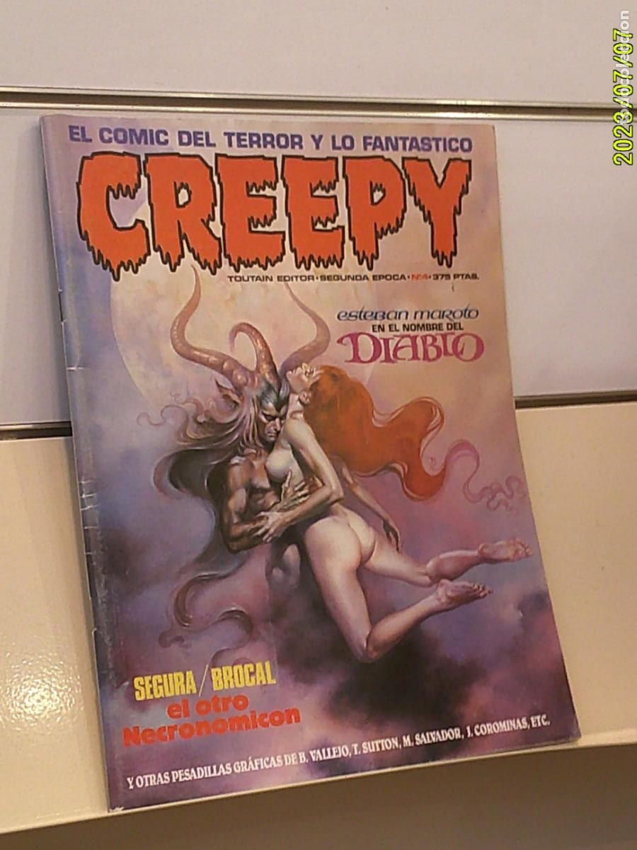 C&oacute;mics: CREEPY SEGUNDA EPOCA N&ordm; 4 EL COMIC DEL TERROR Y LO FANTASTICO - TOUTAIN