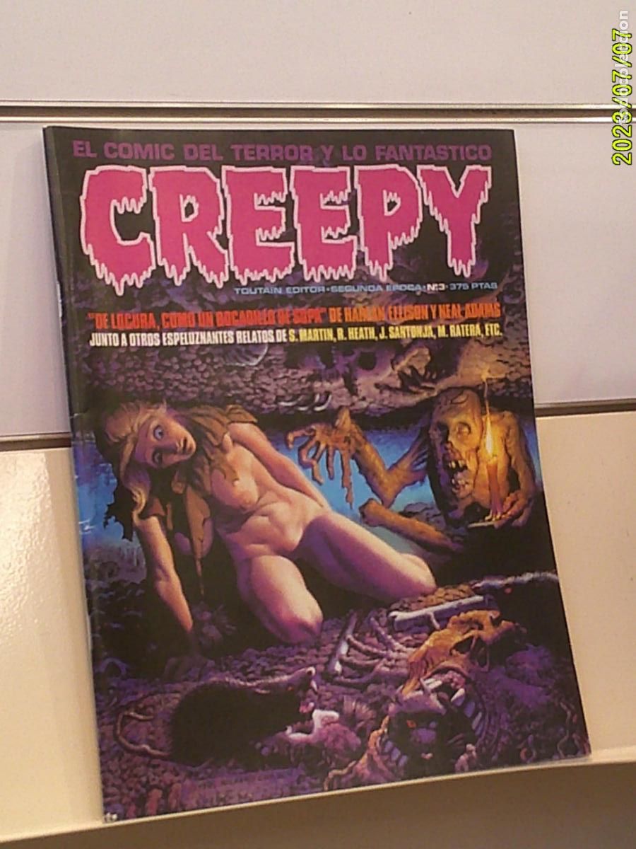 C&oacute;mics: CREEPY SEGUNDA EPOCA N&ordm; 3 EL COMIC DEL TERROR Y LO FANTASTICO - TOUTAIN
