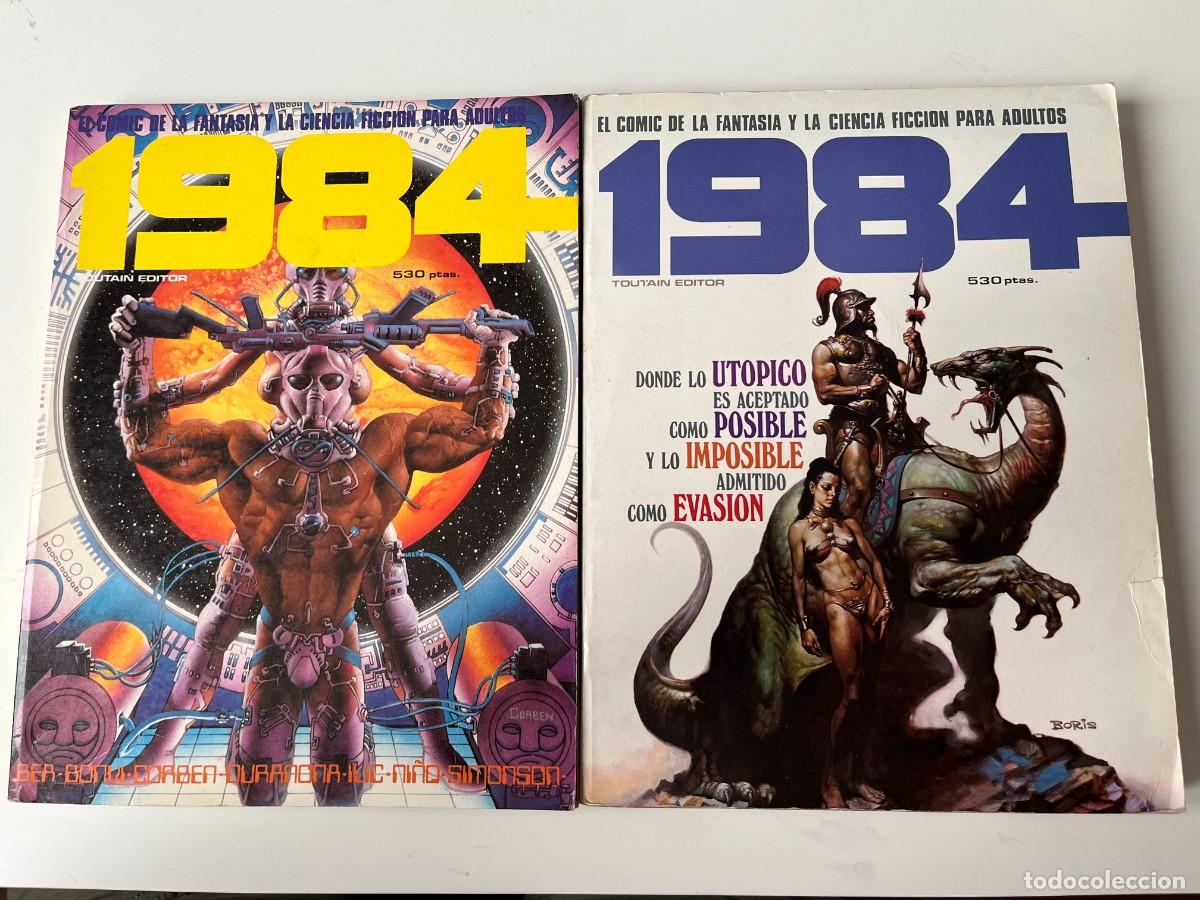 C&oacute;mics: Lote 1984 Extra no 1 2 8 Toutain Retapado