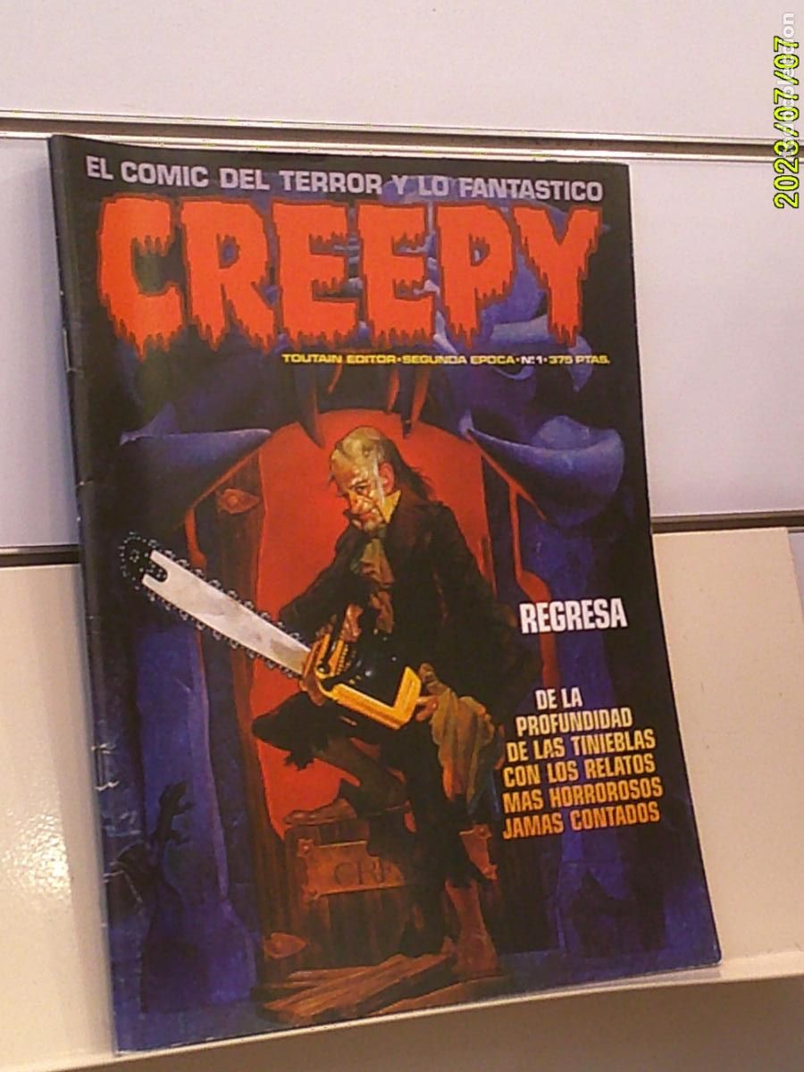 C&oacute;mics: CREEPY SEGUNDA EPOCA N&ordm; 1 EL COMIC DEL TERROR Y LO FANTASTICO - TOUTAIN