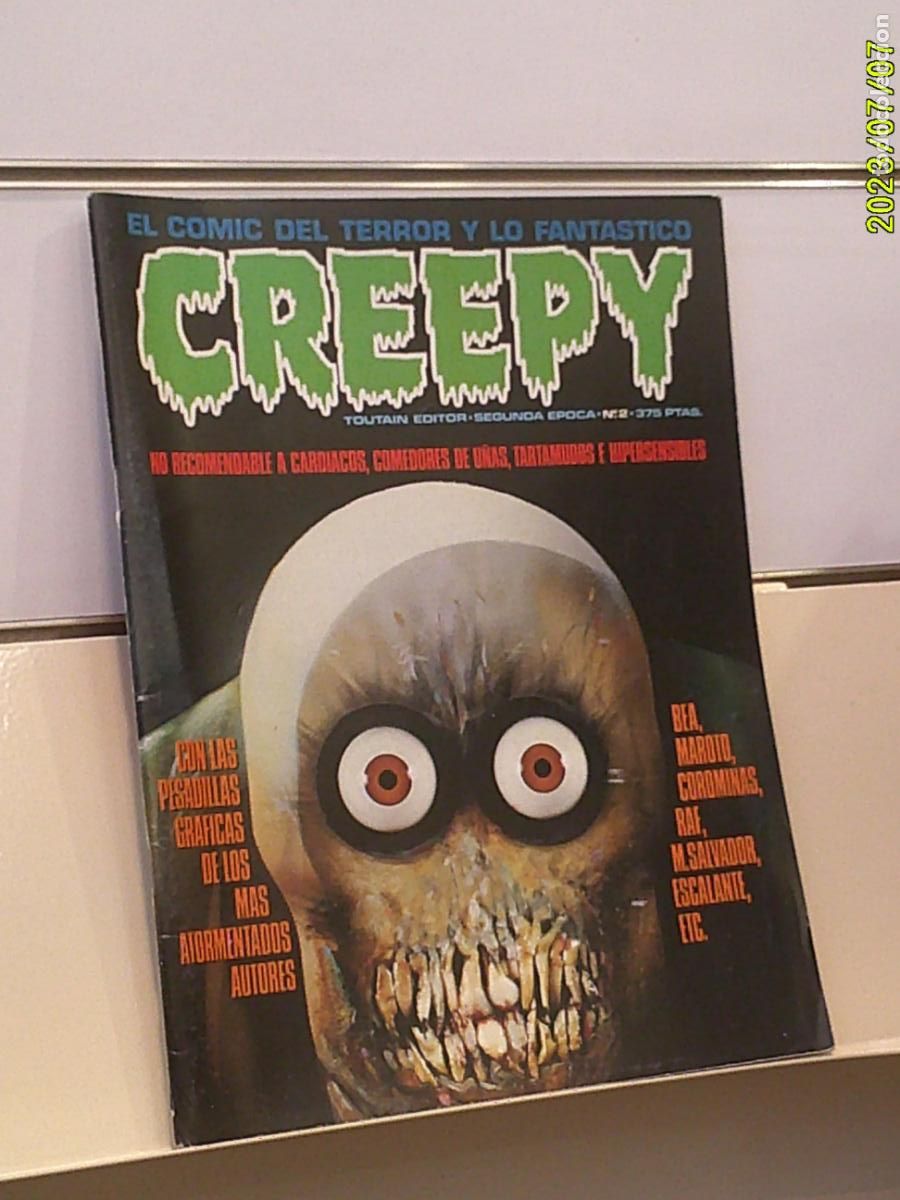 C&oacute;mics: CREEPY SEGUNDA EPOCA N&ordm; 2 EL COMIC DEL TERROR Y LO FANTASTICO - TOUTAIN