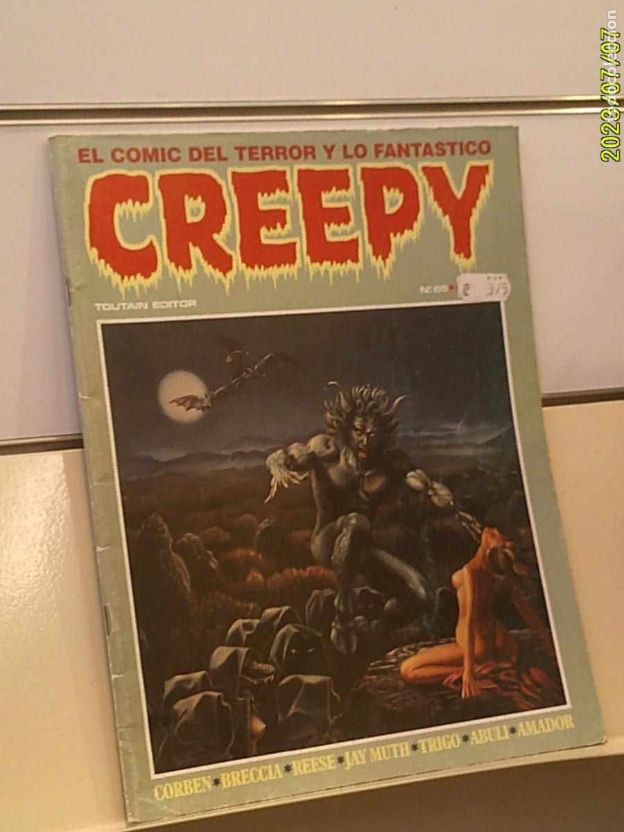 C&oacute;mics: CREEPY N&ordm; 65 EL COMIC DEL TERROR Y LO FANTASTICO - TOUTAIN