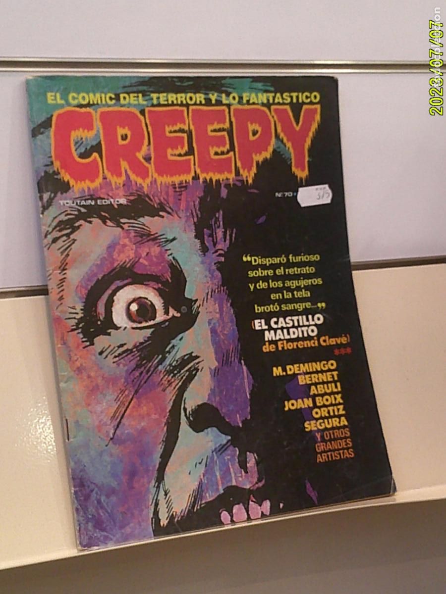 C&oacute;mics: CREEPY N&ordm; 70 EL COMIC DEL TERROR Y LO FANTASTICO - TOUTAIN