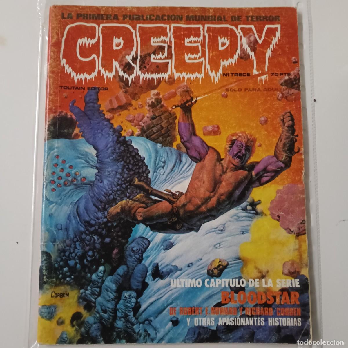 C&oacute;mics: REVISTA CREEPY N&ordm; 13 - TOUTAIN EDITOR 1979