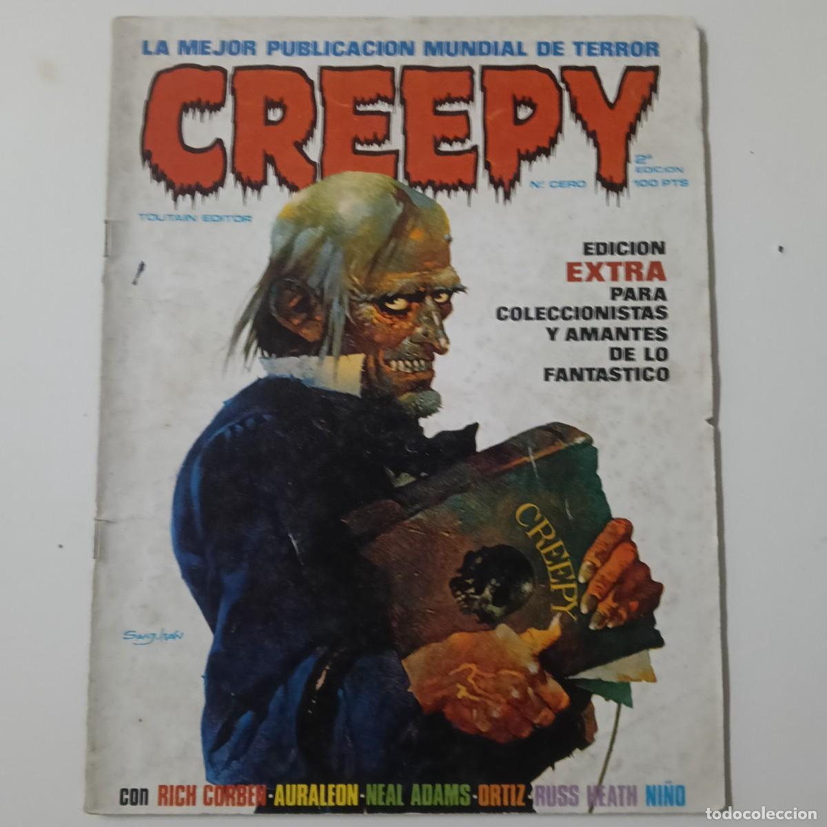 C&oacute;mics: REVISTA CREEPY N&ordm; 0 - TOUTAIN EDITOR 1979