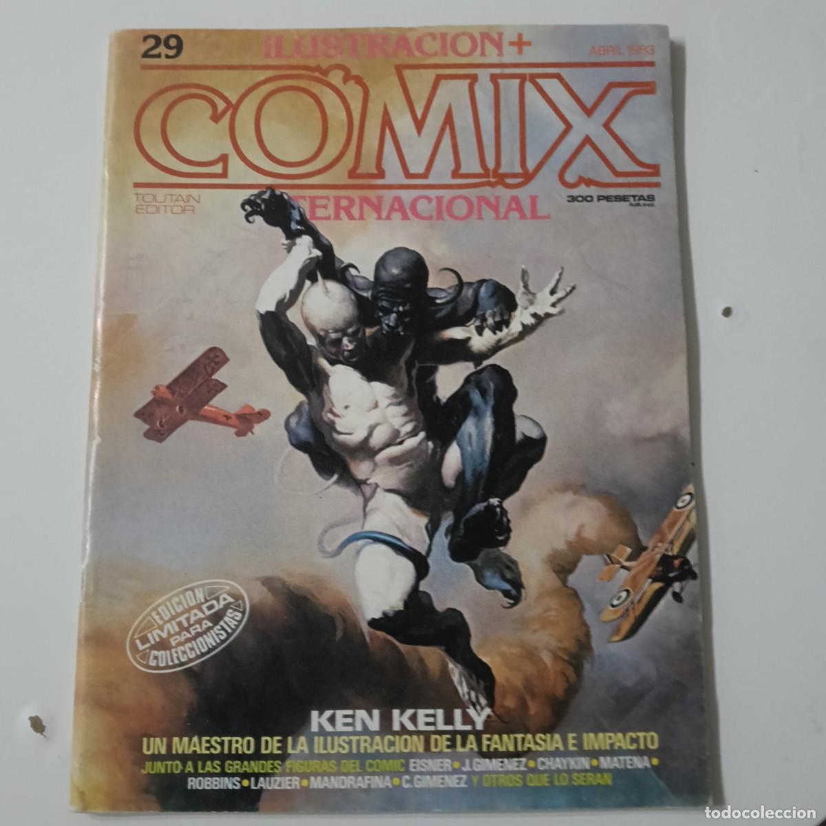 C&oacute;mics: ILUSTRACI&Oacute;N + COMIX INTERNACIONAL - N&ordm; 29 - EDITORIAL TOUTAIN 1980 PERFECTO