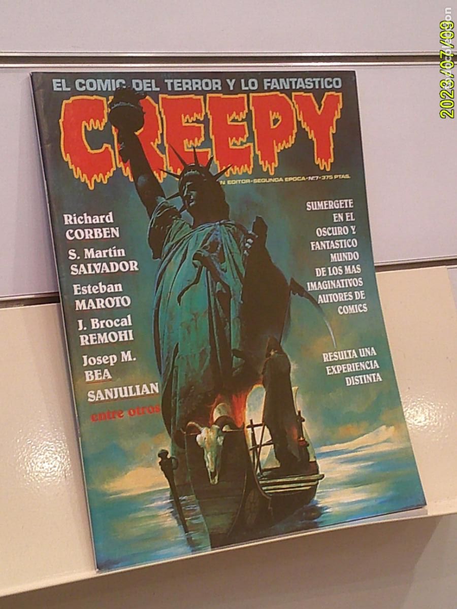 C&oacute;mics: CREEPY N&ordm; 7 SEGUNDA EPOCA EL COMIC DEL TERROR Y LO FANTASTICO - TOUTAIN