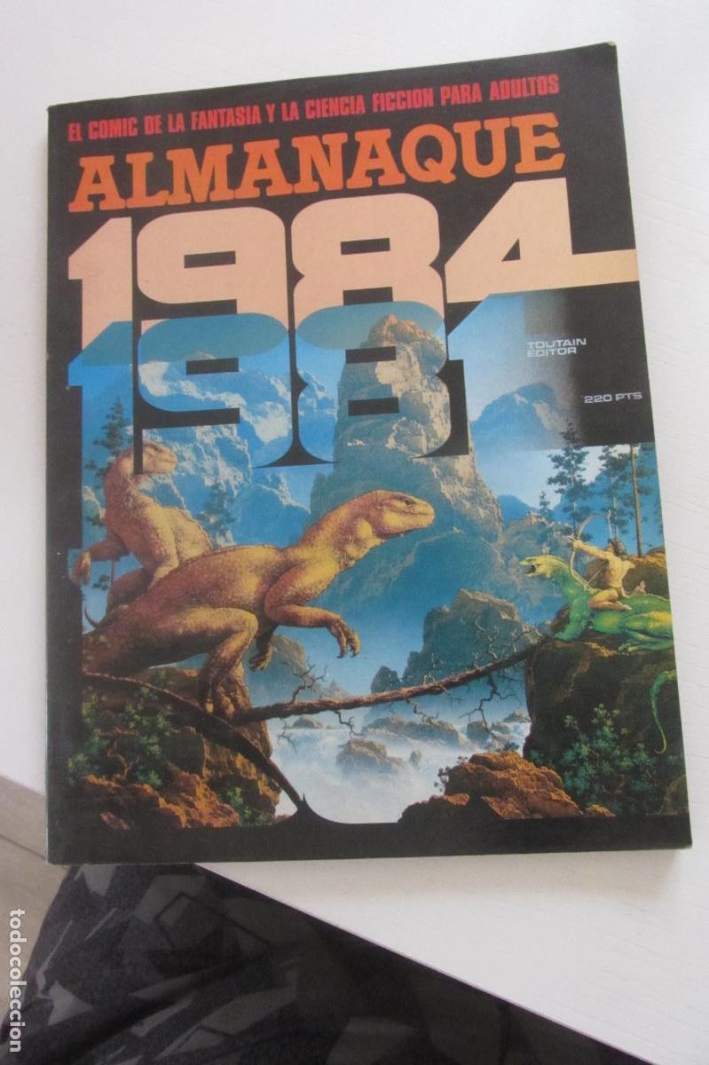 C&oacute;mics: 1984 ALMANAQUE 1981 TOUTAIN EDITOR FANTASIA Y CIENCIA FICCION 1980 buen estado arx248
