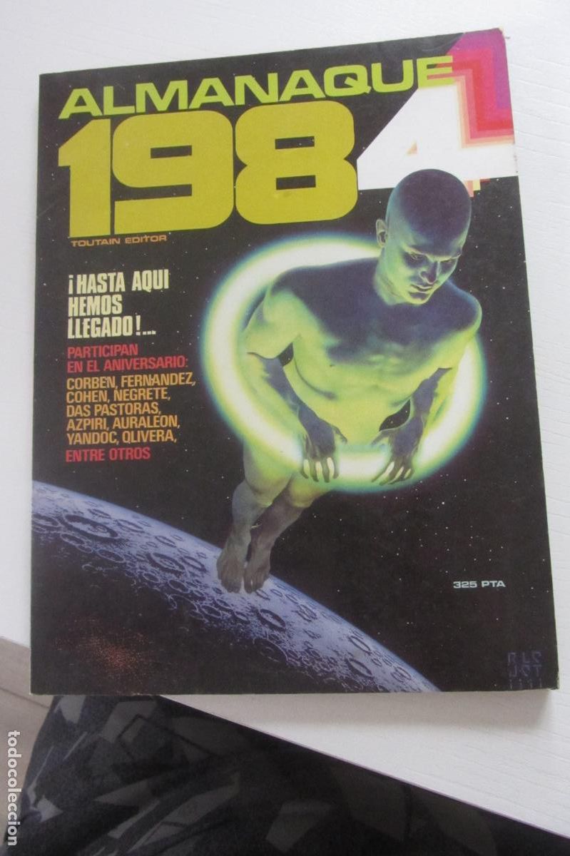 C&oacute;mics: 1984 TOUTAIN ALMANAQUE 1984 R. CORBEN, FERNANDEZ, COHEN, DAS PASTORAS, AZPIRI, AURBUEN ESTADO arx240