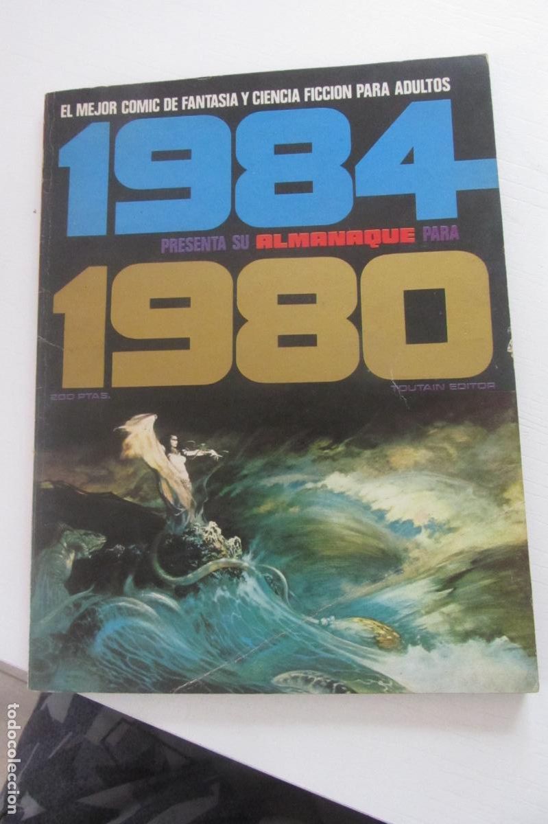 C&oacute;mics: ALMANAQUE 1984 -1980 EL COMIC DE LA FANTASIA Y LA CIENCIA FICCION PARA ADULTOS TOUTAIN arx245
