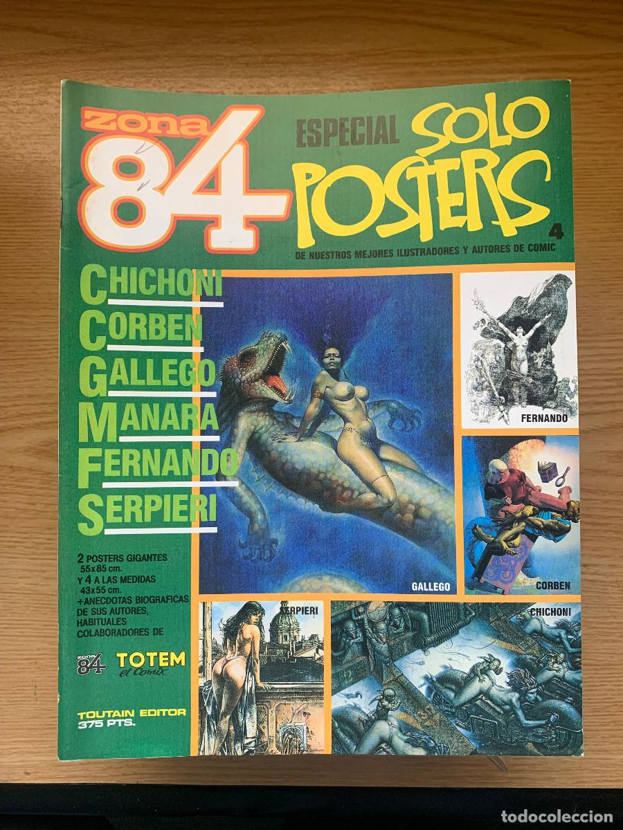 C&oacute;mics: Zona 84 Especial Solo Posters 4 - Nuevo de Kiosko