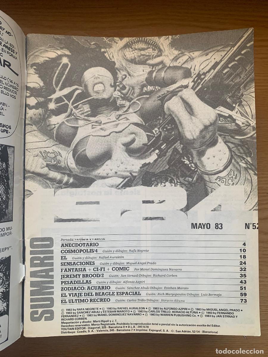C&oacute;mics: 1984 n&ordm; 52 - Proviene de Retapado - Foto 2