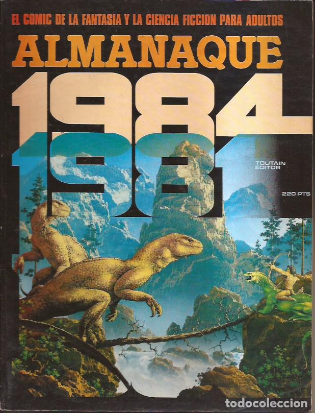 C&oacute;mics: C&Oacute;MIC ALMANAQUE 1984 1981 TOUTAIN CORBEN BRUCE JONES....