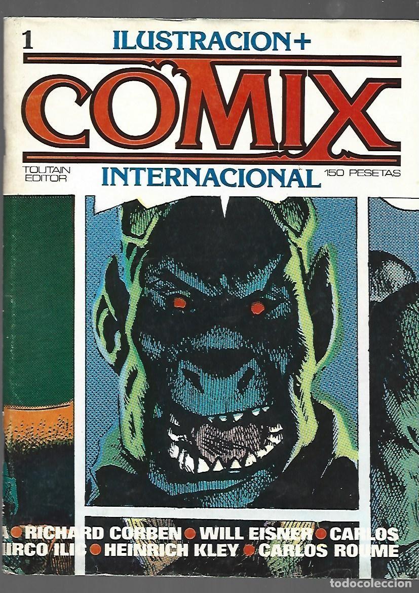 C&oacute;mics: Ilustraci&oacute;n + comix internacional, 1, 1980, Toutain, muy buen estado