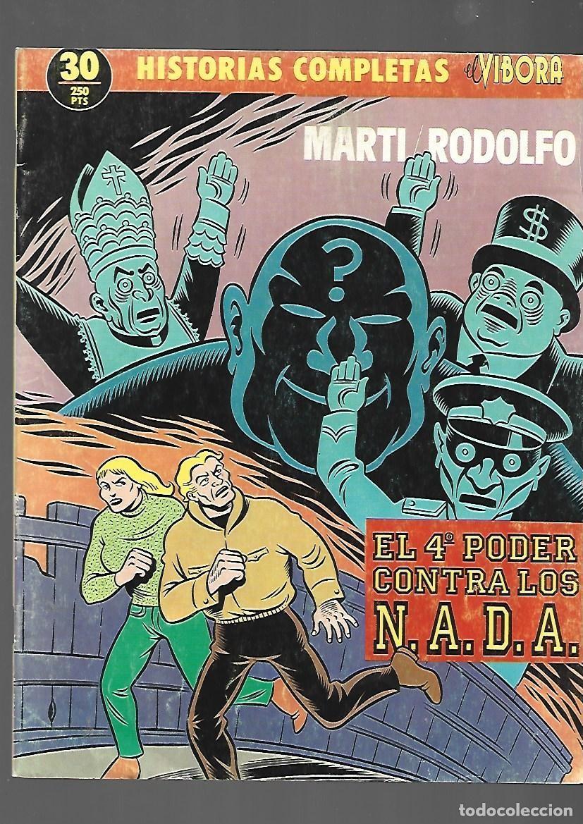 C&oacute;mics: Historias completas el Vibora, 30: el 4&ordm; poder contra los N.A.D.A., 1990, La C&uacute;pula, muy buen estado