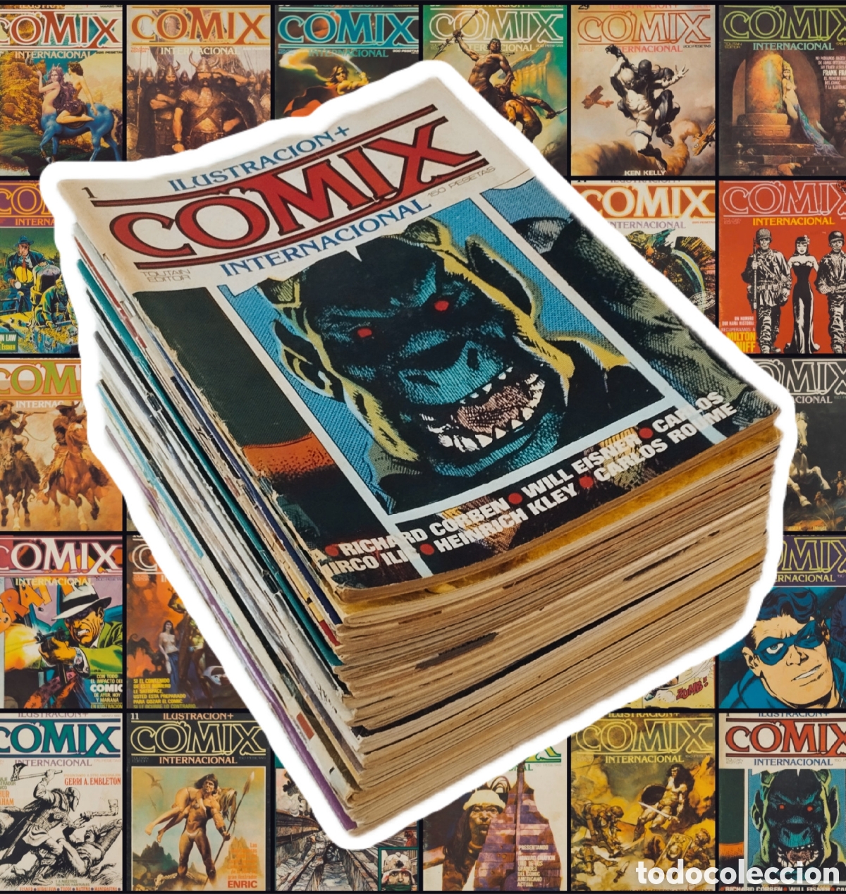 C&oacute;mics: Comix Internacional (lote de 30)